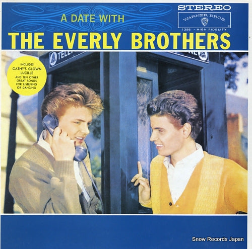 EVERLY BROTHERS, THE a date with the everly brothers P-6209