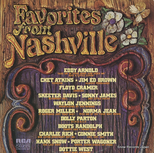 V/A favorites from nashville CXS-9019
