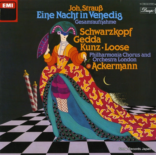 ACKERMANN, OTTO joh.strauss; eine nacht in venedig (gesamtaufnahme) 1C149-03171/72M