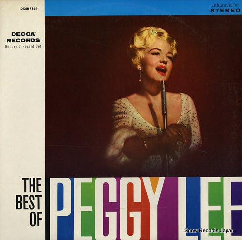LEE, PEGGY the best of peggy lee DXSB7164
