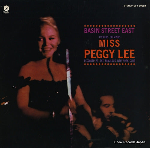 LEE, PEGGY basin street east ECJ-50024