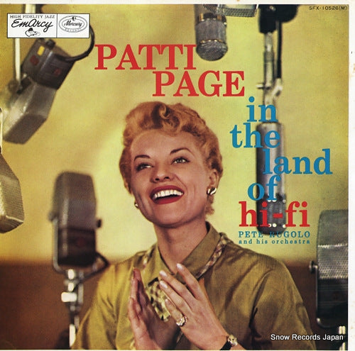 PAGE, PATTI patti page in the land of hi-fi SFX-10526(M)