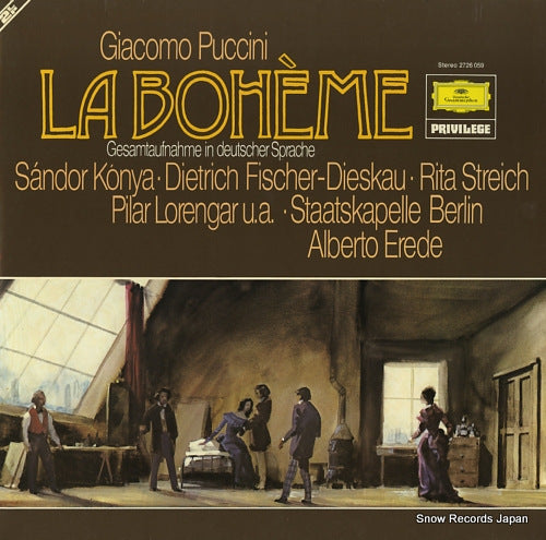 EREDE, ALBERTO puccini; la boheme 2726059