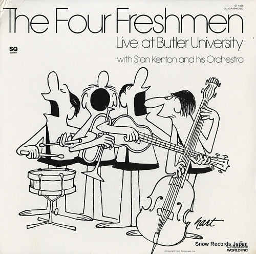 FOUR FRESHMEN, THE live at butler university ST1059
