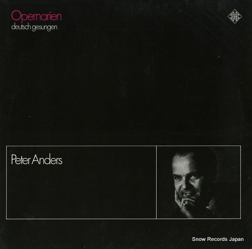 ANDERS, PETER opernarien 6.48012DP