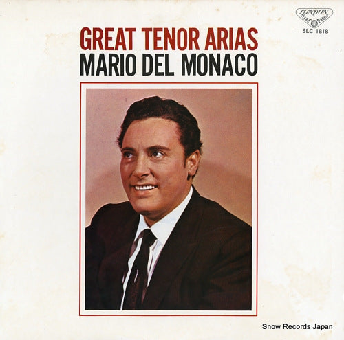 MONACO, MARIO DEL great tenor arias SLC1818