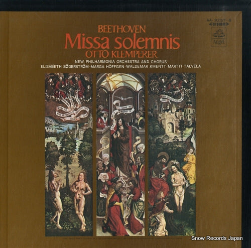 KLEMPERER, OTTO beethoven; missa solemnis AA-9257-8