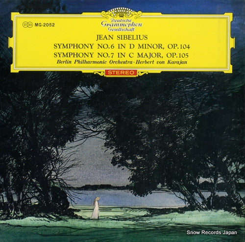 KARAJAN, HERBERT VON sibelius; symphony no.6, no.7 MG-2052