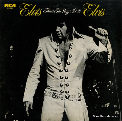 PRESLEY, ELVIS that's the way it is SX-201