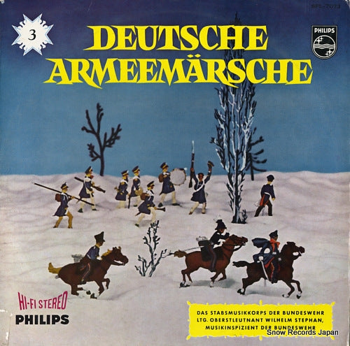 STEPHAN, WILHELM deutsche armeemarsche 3folge SFL-7073