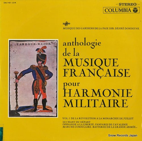 DONDEYNE, DESIRE anthologie de la musique francaise pour harmonie militaire OS-741-2-R