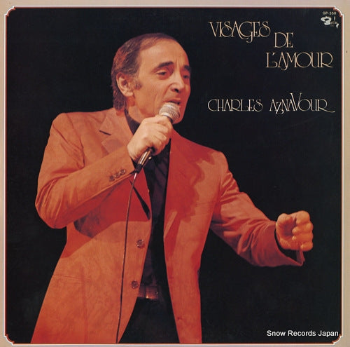 AZNAVOUR, CHARLES visages de l'amour GP-358