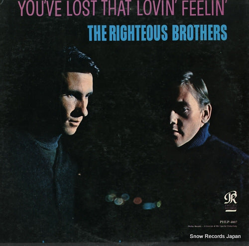 RIGHTEOUS BROTHERS, THE you've lost that lovin' feelin' LP-4007