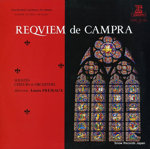 FREMAUX, LOUIS campra; messe de requiem REL-1507