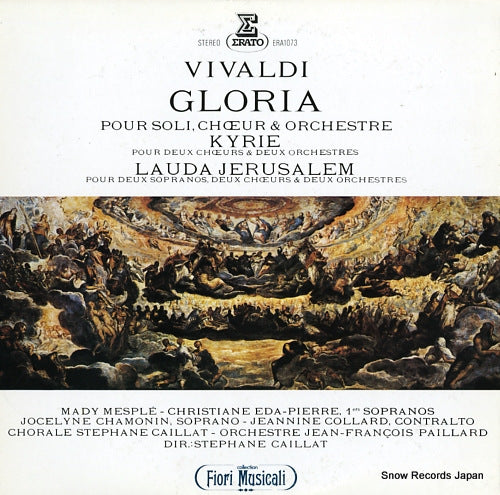 CAILLAT, STEPHANE vivaldi; gloria ERA-1073
