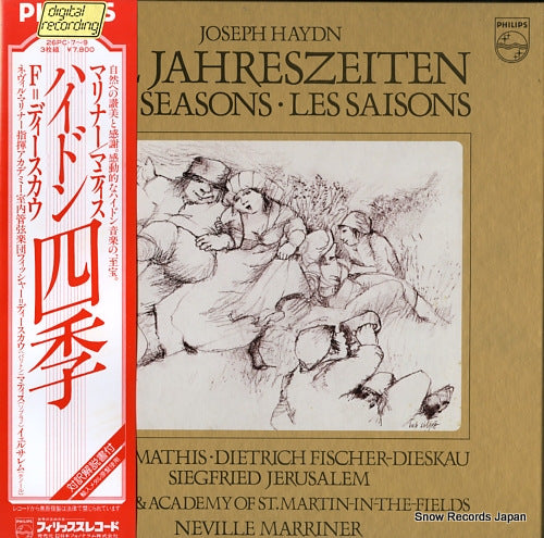 MARRINER, NEVILLE haydn; the seasons 26PC-7-9