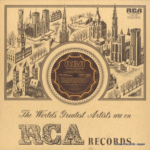 SCHIPA, TITO the art of tito schipa RVC-1584(M)