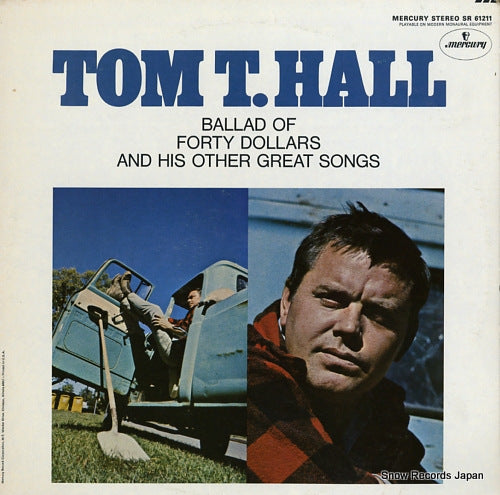 TOM T. HALL ballad of forty dollars and his other great songs SR61211
