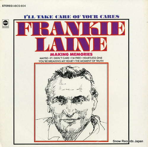 LAINE, FRANKIE i'll take care of your cares ABCS-604
