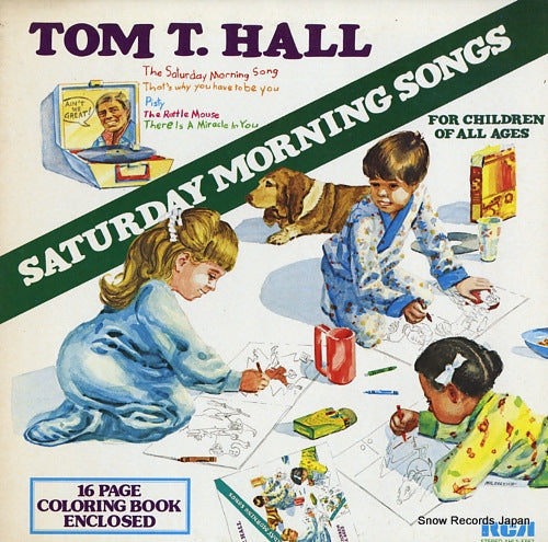 HALL, TOM T. saturday morning songs AHL1-3362