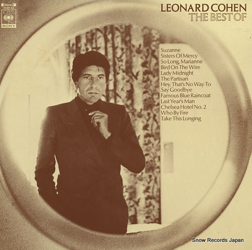 COHEN, LEONARD the best of 25AP53