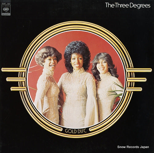 THREE DEGREES, THE gold disc 26AP1307