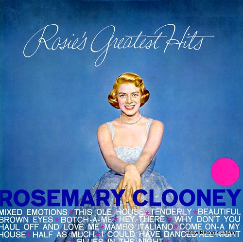 CLOONEY, ROSEMARY rosie's greatest hits 22AP2414