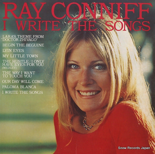 CONNIFF, RAY i write the songs KC34040