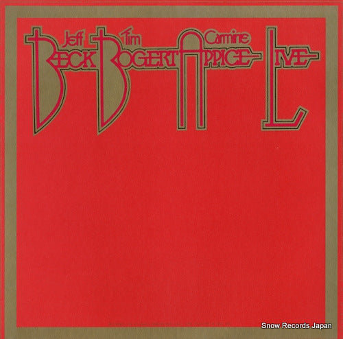 BECK, BOGERT AND APPICE beck, bogert & appice live 40.3P-55-56