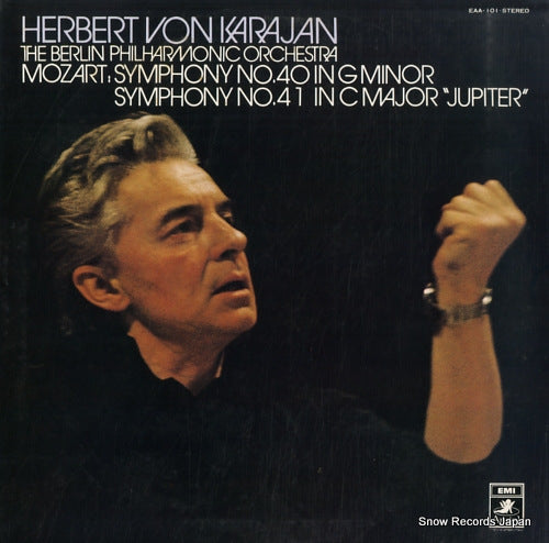 KARAJAN, HERBERT VON mozart; symphony no.40 & 41 "jupiter" EAA-101