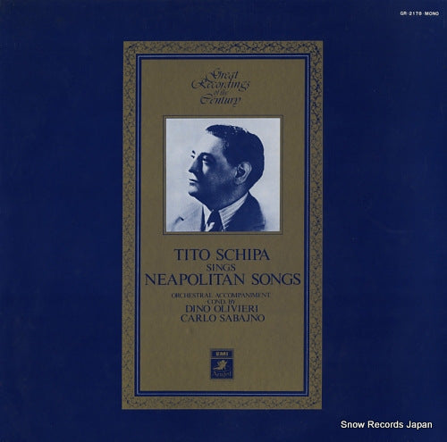 SCHIPA, TITO neapolitan songs GR-2178