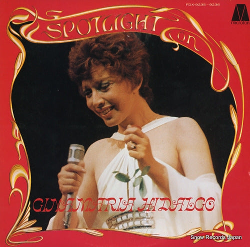 HIDALGO, GINAMARIA spotlight on ginamaria hidalgo FDX-9235