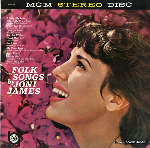 JAMES, JONI folk songs YS-5053