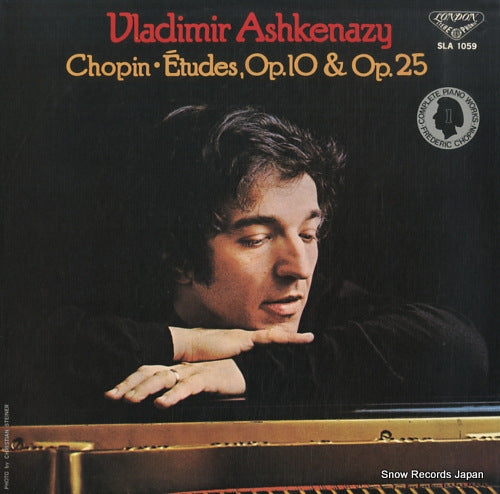 ASHKENAZY, VLADIMIR chopin; etudes, op.10 & op.25 SLA1059