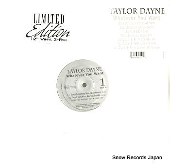 DAYNE, TAYLOR whatever you want LMTEDSTO2