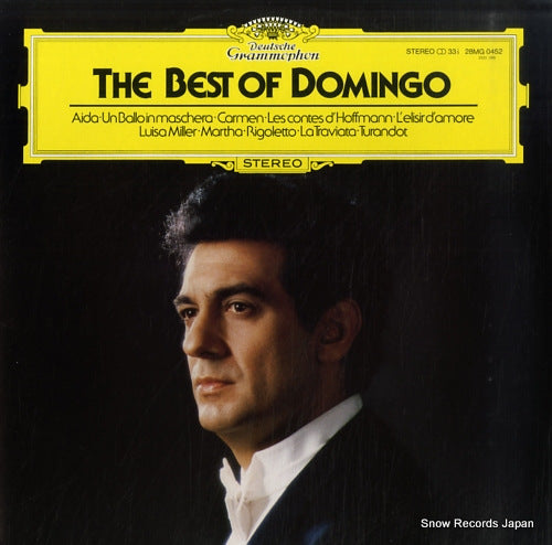 DOMINGO, PLACIDO the best of domingo 28MG0452