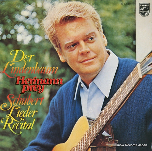 PREY, HERMANN schubert; der lindenbaum / schubert lieder recital X-5520