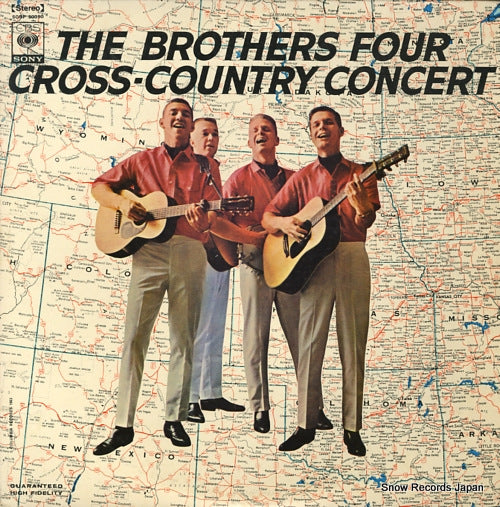 BROTHERS FOUR, THE cross-country concert SONP50090