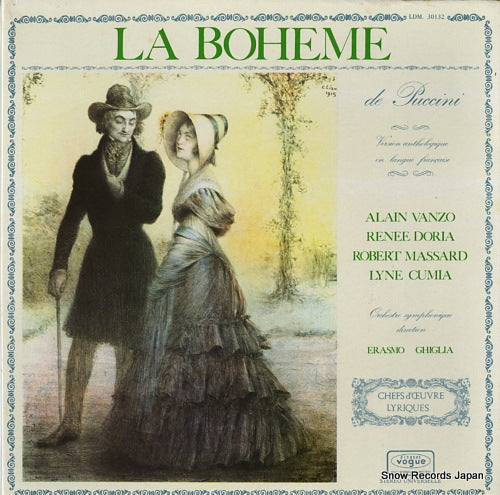 GHIGLIA, ERA puccini; la boheme LDM.30132