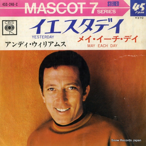 WILLIAMS, ANDY yesterday 45S-246-C