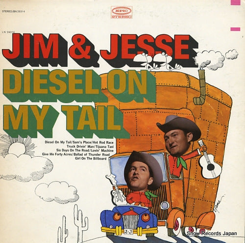 JIM AND JESSE diesel on my tail BN26314