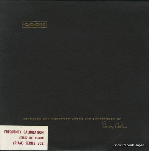 COOK, EMORY frequency calibration COOK45/45