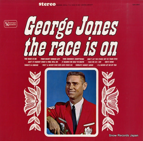 JONES, GEORGE the race is on GXC-2007