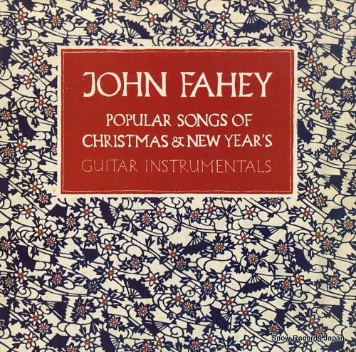 FAHEY, JOHN popular songs of christmas and new year's VR-012