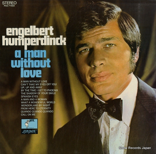 HUMPERDINCK, ENGELBERT a man without love PAS71022