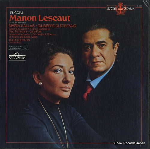 CALLAS, MARIA, AND GIUSEPPE DI STEFANO puccini; manon lescaut IC-6089