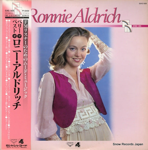 ALDRICH, RONNIE very best of ronnie aldrich GXG505