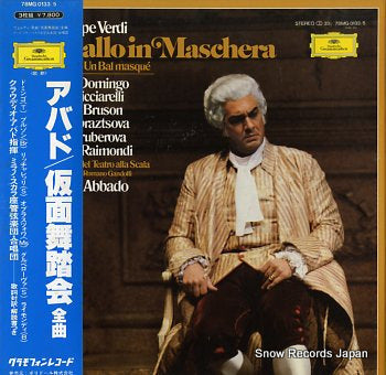 ABBADO, CLAUDIO verdi; un ballo in maschera 78MG0133
