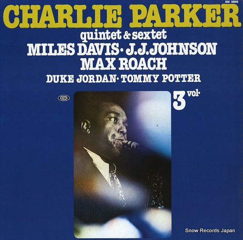 PARKER, CHARLIE quintet & sextet vol.3 SM3868