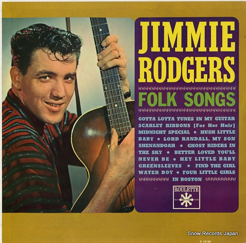 RODGERS, JIMMIE folk songs R25199
